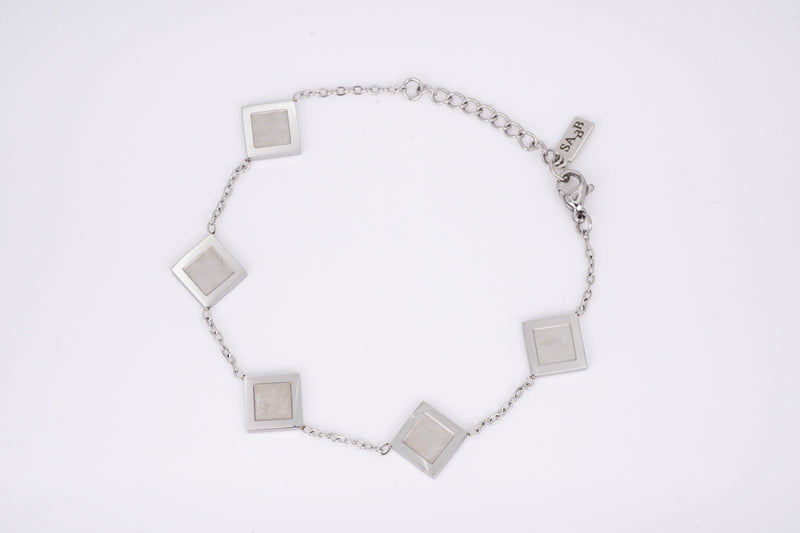 Silver Salient Bracelet