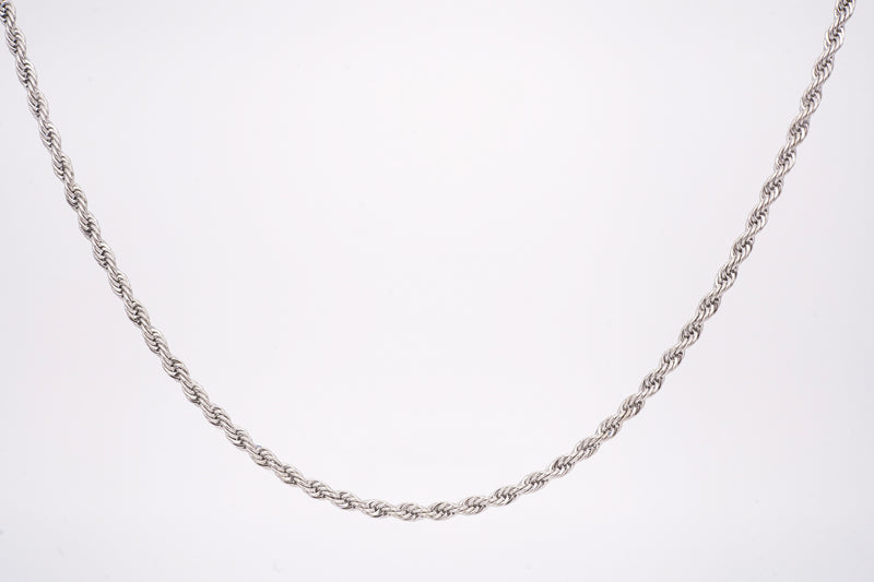 Silver Rope Chain (3MM)